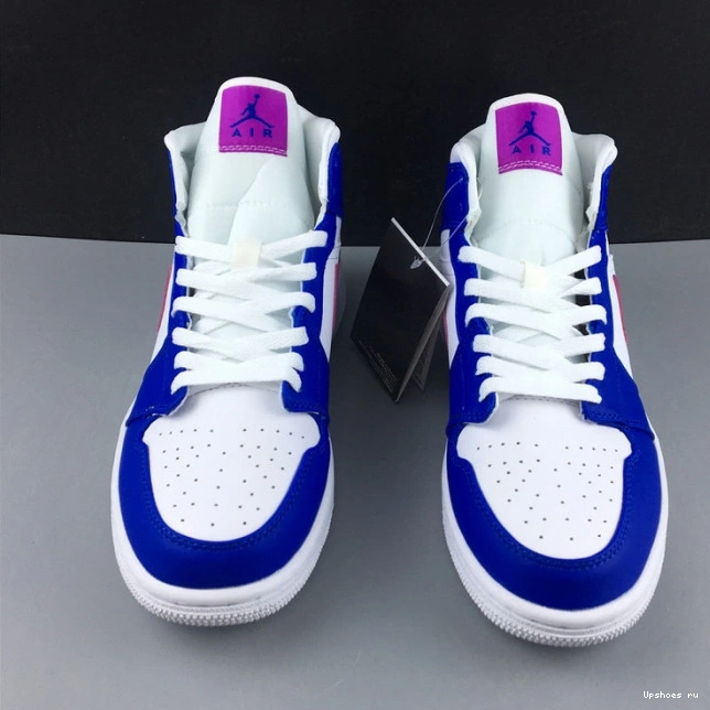 VIOLET-WHITE 1 MID 554724-451 AIR ROYAL HYPER HYPER JORDAN 0901
